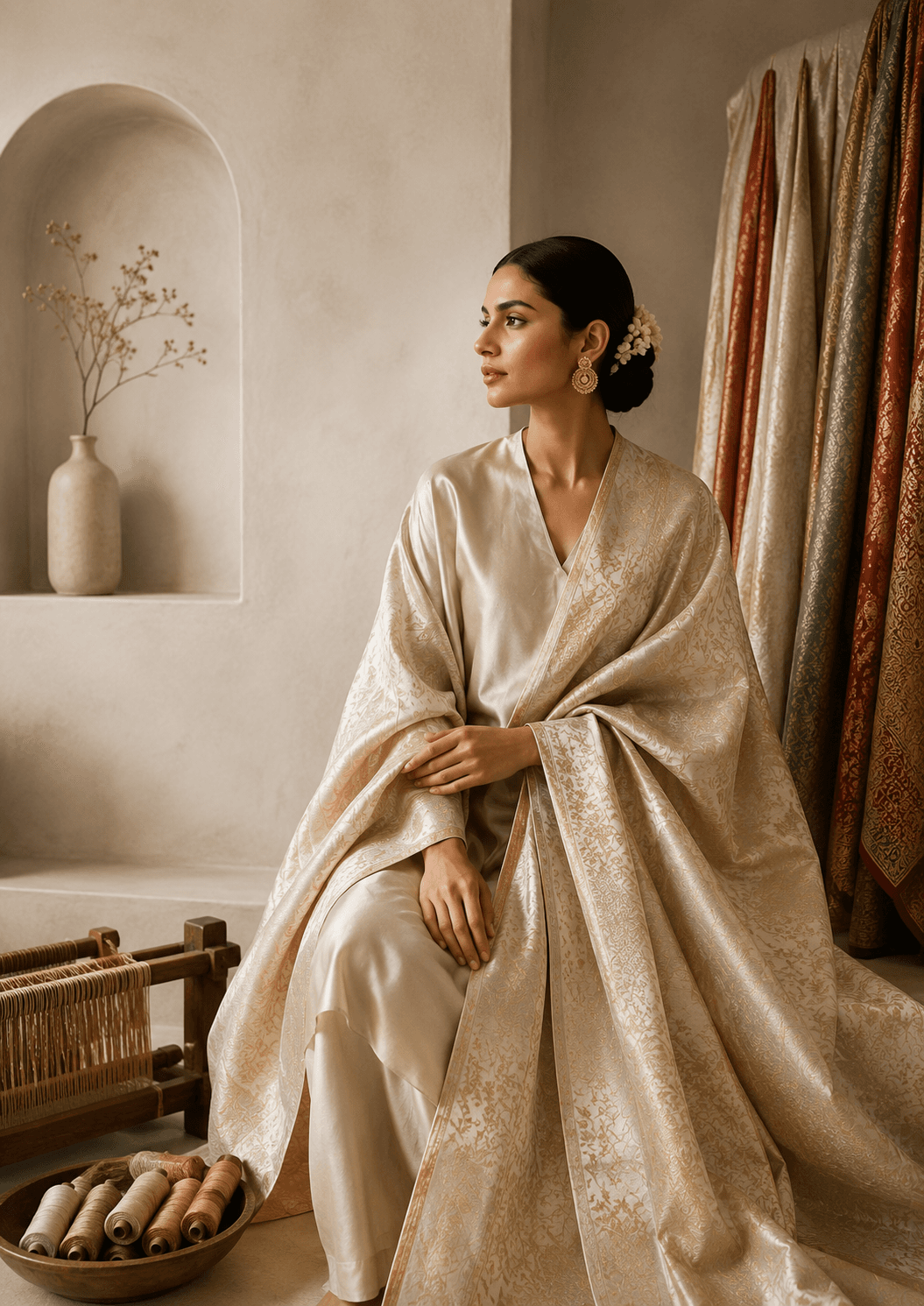 Inspired by Indian craftsmanship